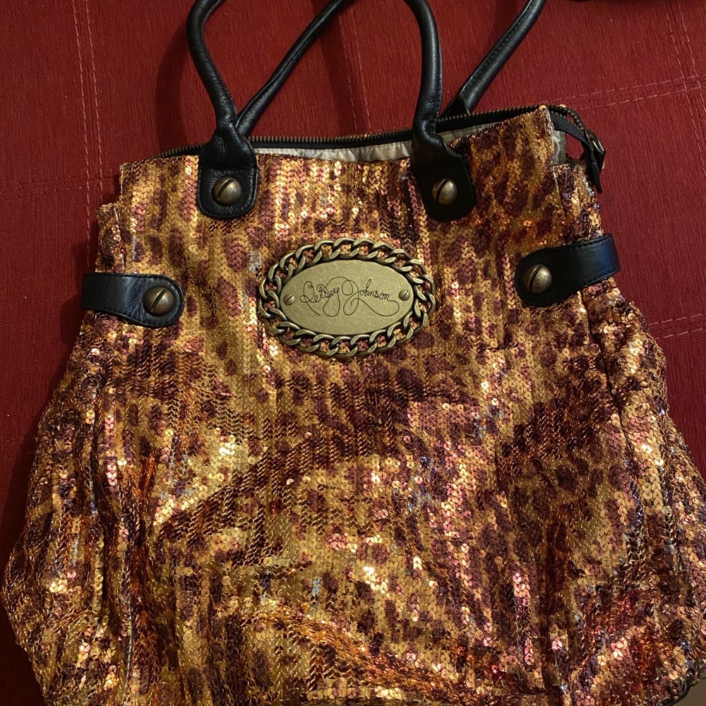 Betsy Johnson Sequin Tote bag